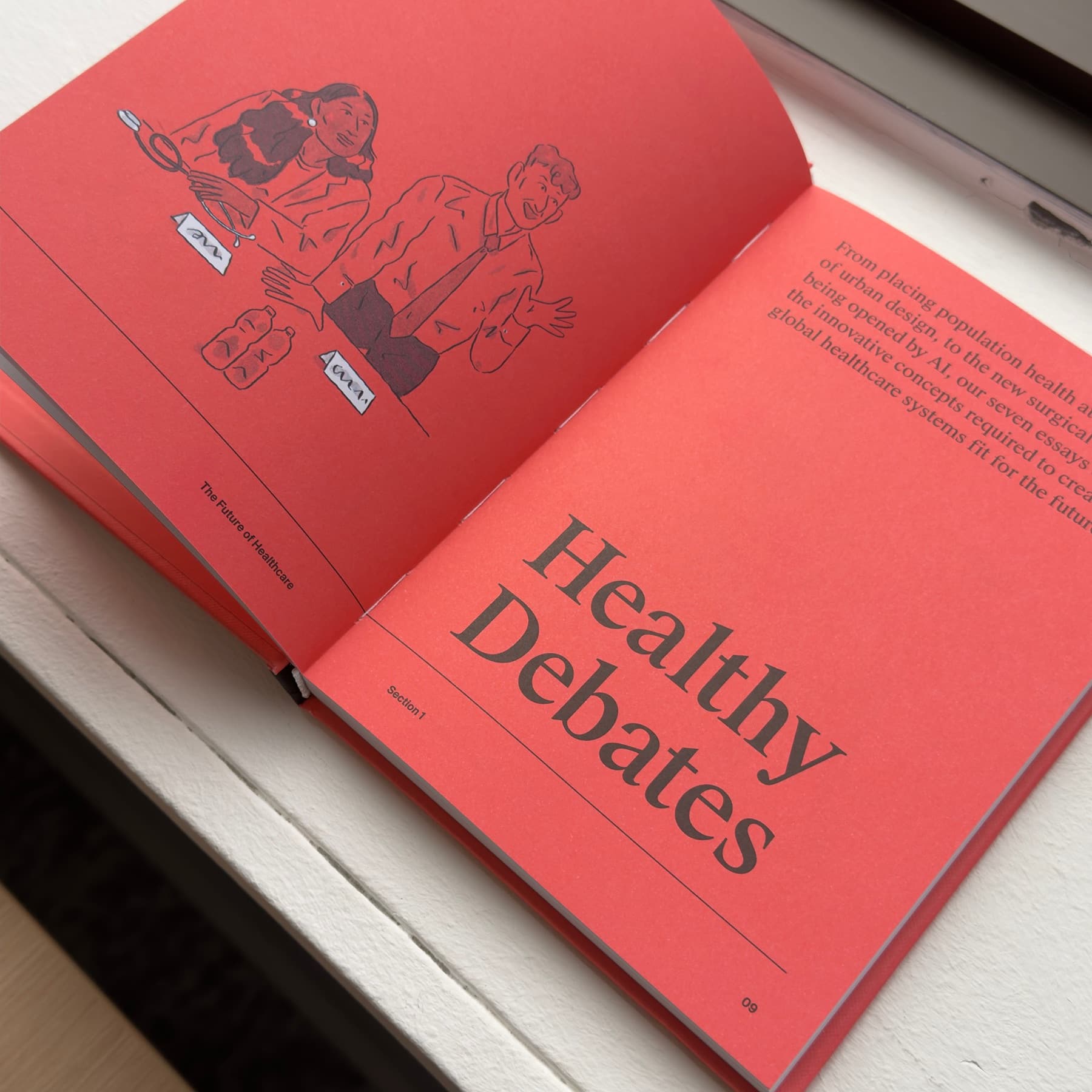 Spreads from The Future of Healthcare